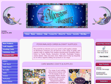 Tablet Screenshot of moonstonetreasures.com